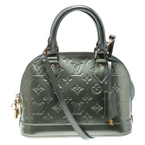 louis vuitton alma bb green|Louis Vuitton Alma bb monogram.